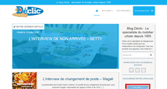 Desktop Screenshot of blog.declic.fr